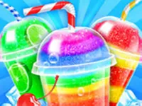 image bg Rainbow Frozen Slushy Truck - Summer Desserts
