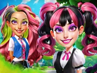 image bg Princesses at Horror School