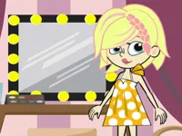 image bg Cute model girl
