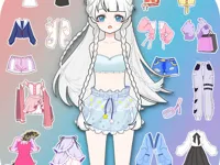 image bg Vlinder Princess Dress up game