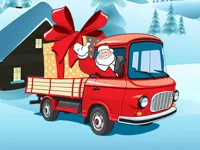 image bg Christmas Vehicles Jigsaw