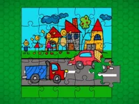 image bg Stick Family Fun Time Jigsaw
