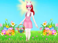 image bg Princess Easter hurly-burly