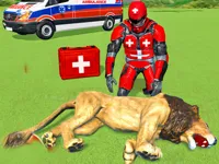 image bg Animals Rescue Game Doctor Robot 3D