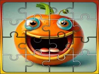 image bg halloween pumpkin Jigsaw Game