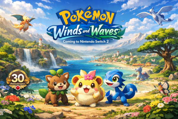 Pokémon Winds and Waves Revealed as Gen 10 Debut, Set for Switch 2 Launch