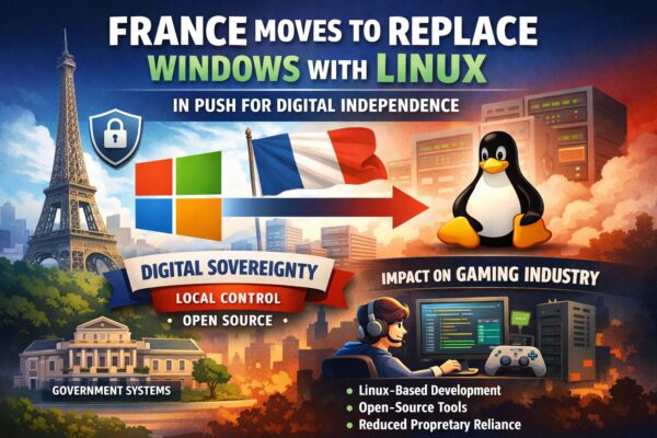 France Moves to Replace Windows with Linux in Push for Digital Independence